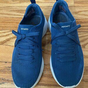 Skechers Air Cooled Memory Foam Navy Blue Slip-Ins Sneakers Women's Size 5